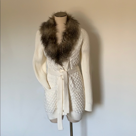 Tommy Hilfiger Sweaters - Tommy Hilfiger’s Faux fur cardigan